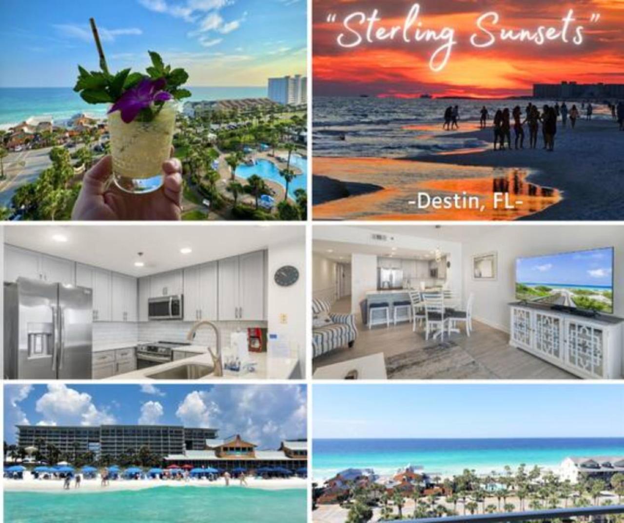 "Sterling Sunsets" - 2-Bedroom At Sterling Shores, Destin Eksteriør billede